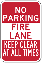 Keep the Fire Lane Clear